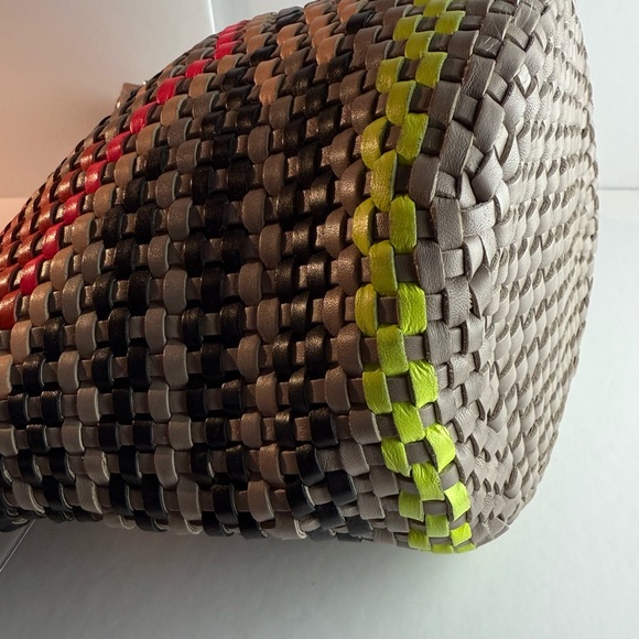 Coach woven leather hobo bag - Picture 8 of 12